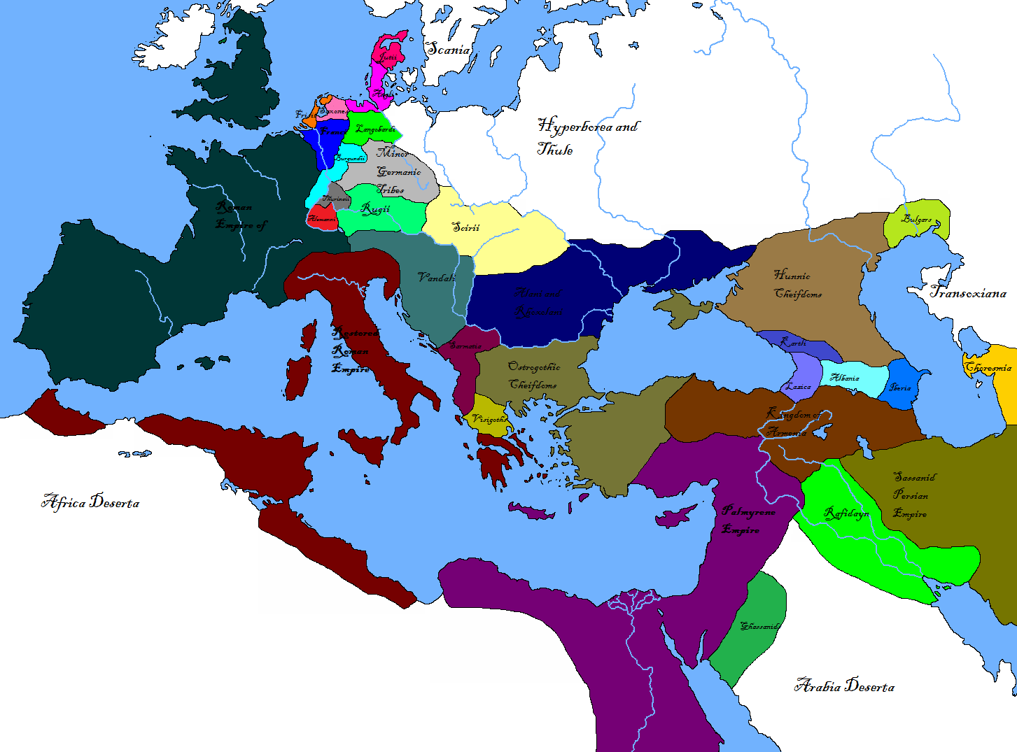 Gallic Empire, Postumus, Summer 260 - Spring 269 A.D 