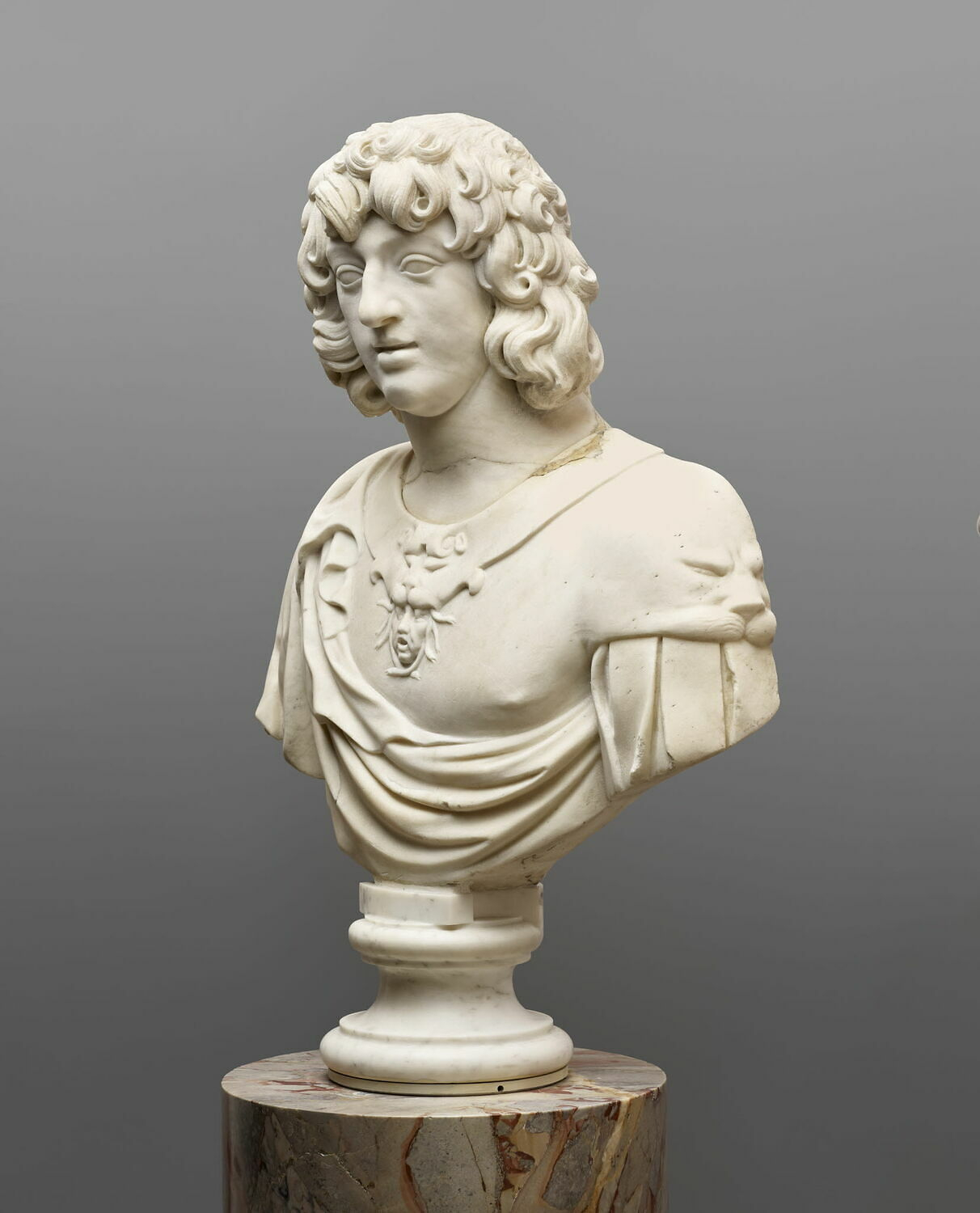 Gaston I — Marble bust of Guillaume Berthelot, around 1630