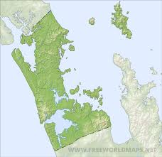 Auckland Region Maps, NZ