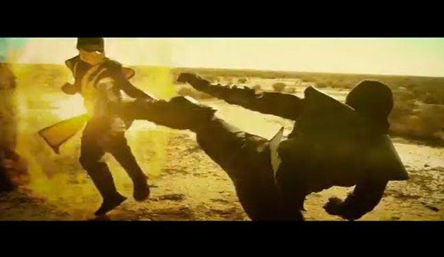 Video titled: Mortal Kombat- Scorpion VS Noob Saibot
