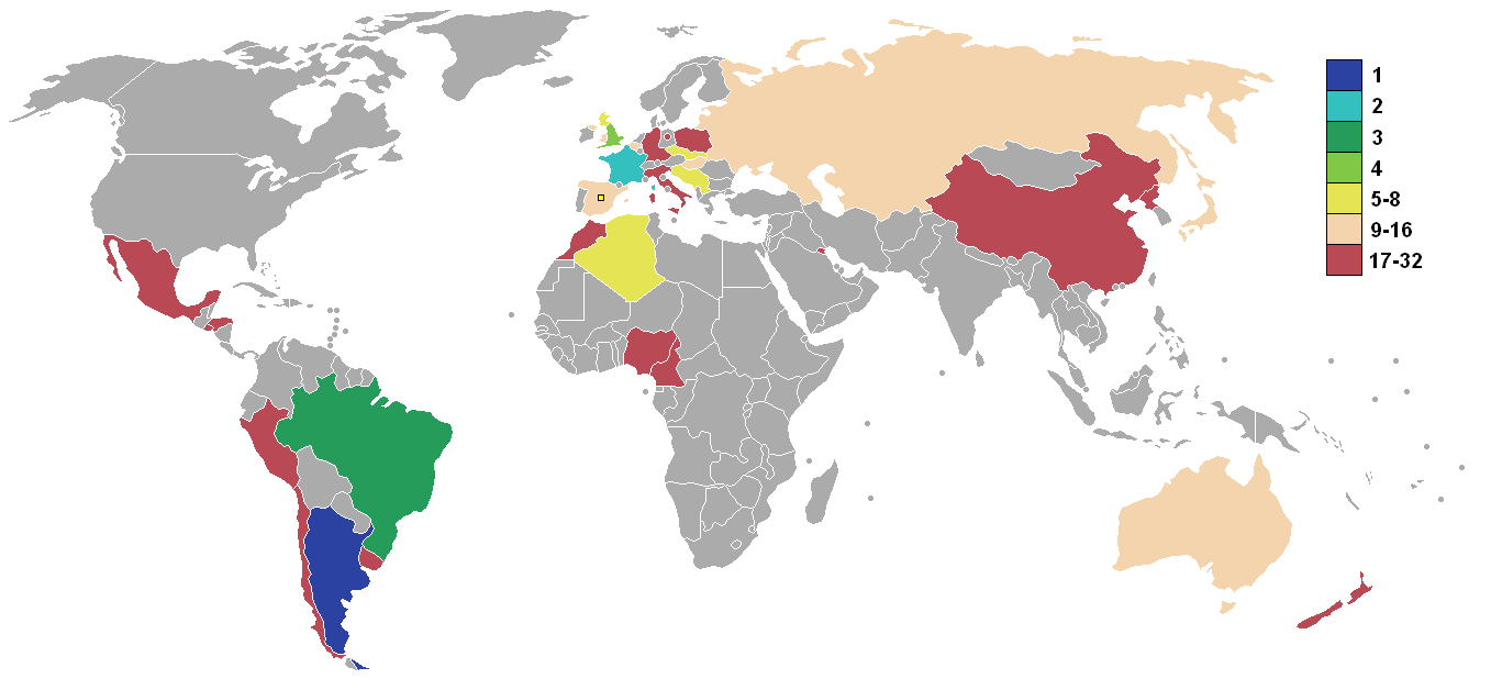 1982 World Cup Map of results.png