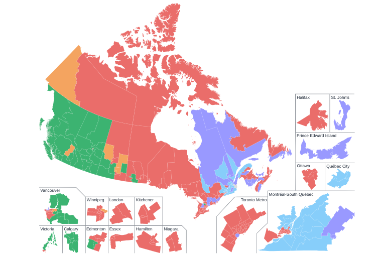 1993 Canadian Federal Riding Map (Charest 1993).png