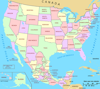 US annexes all of Mexico in 1848: what does the US look like today ...