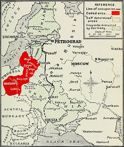 Figure 4: Treaty of Brest-Litovsk