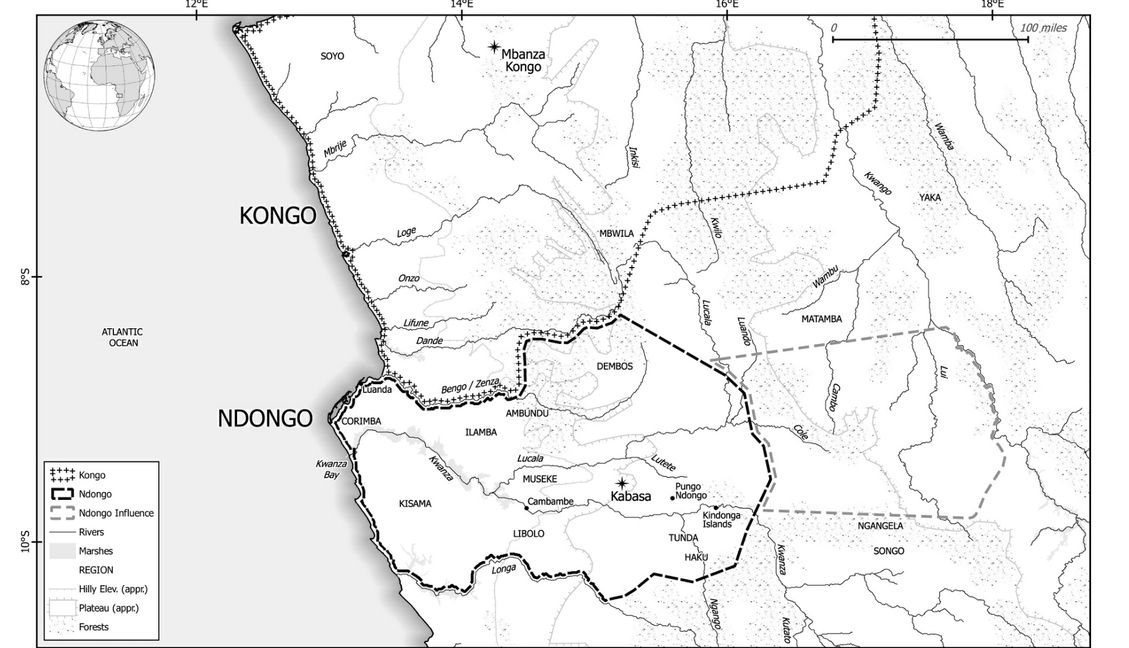 Ndongo, Kingdom, History, Africa, & Map