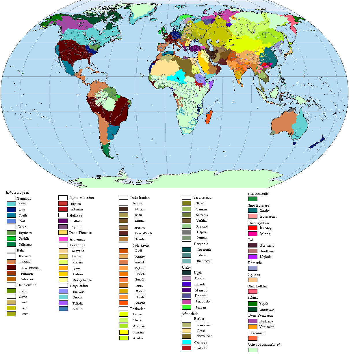 Alternate languages map.png