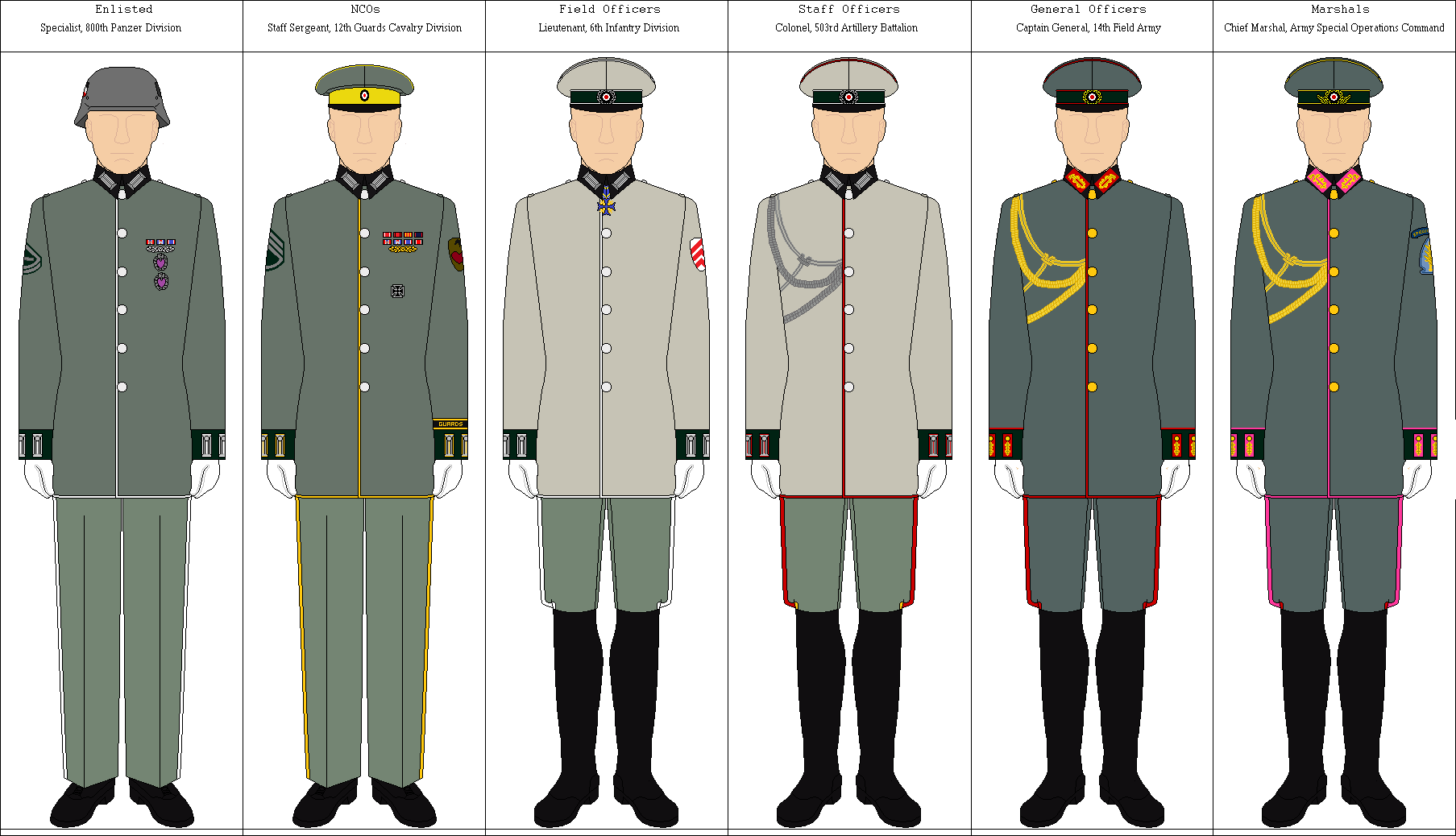 Army Ceremonial Uniform 12