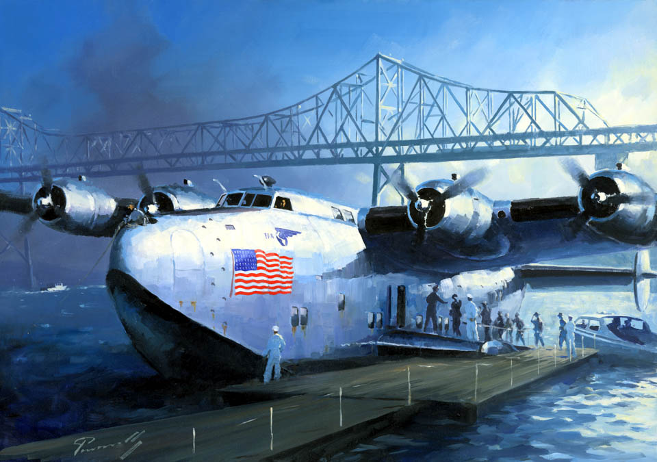 Boeing 314 American Clipper am Anlegeplatz.jpg