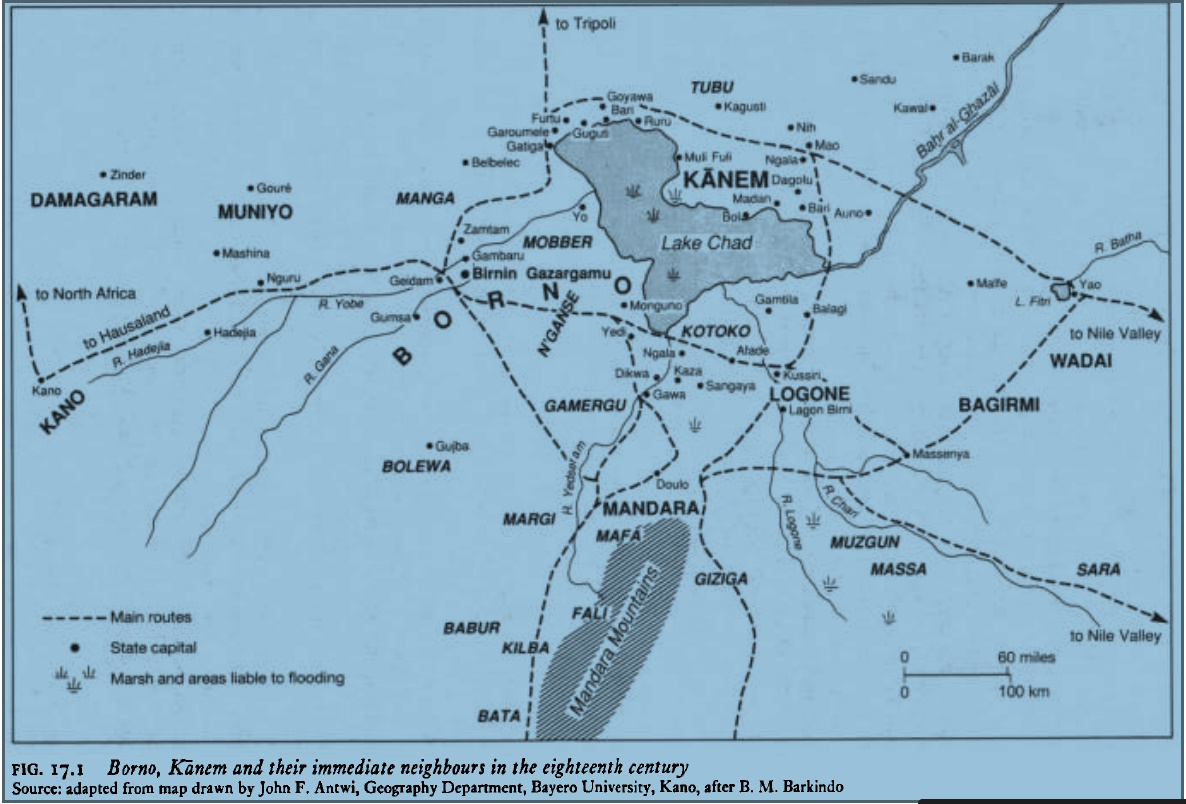Borno, Känem and their immediate neighbours in the eighteenth century -.jpg