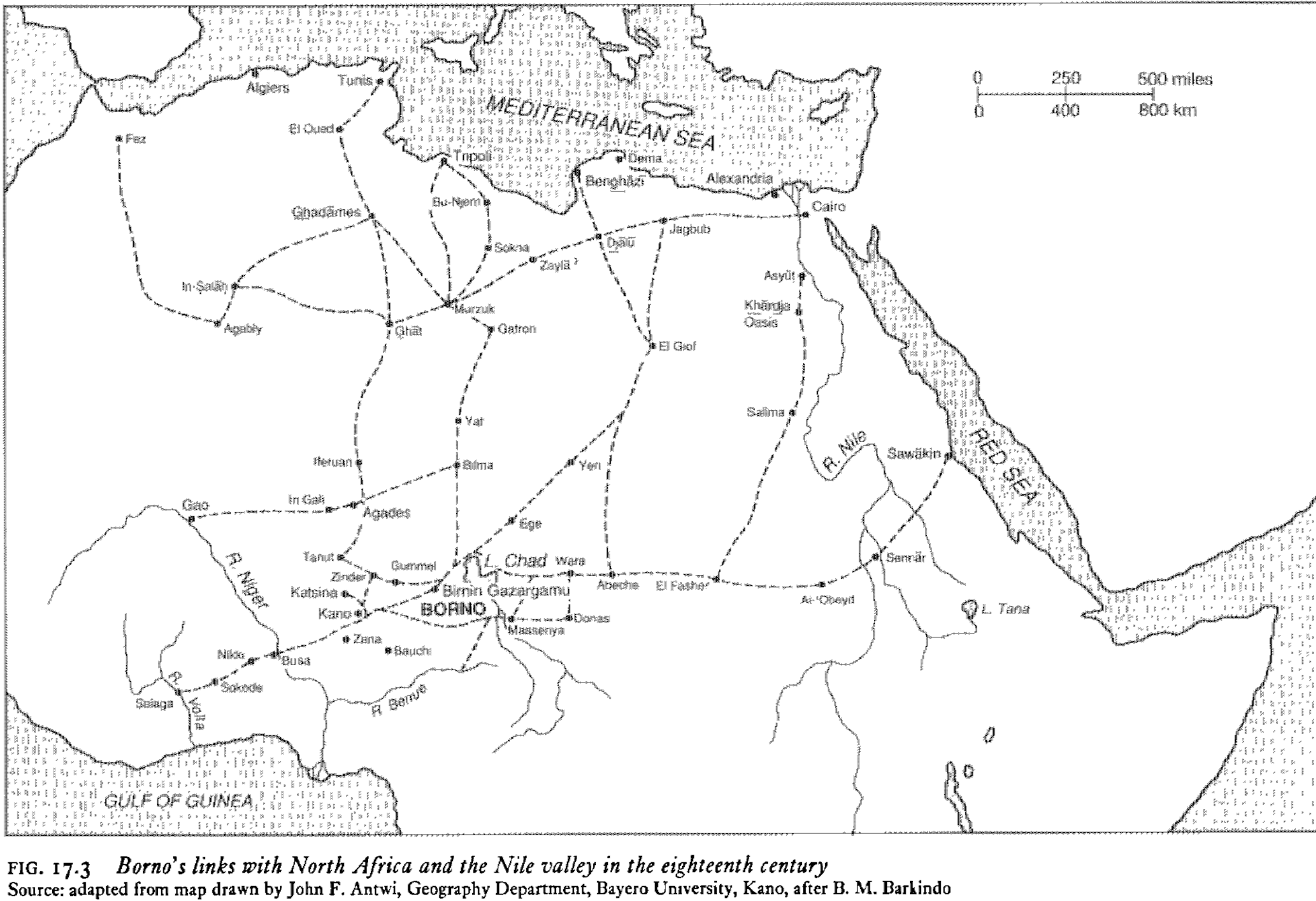 Borno's links with North Africa and the Nile valley in the eighteenth century.png