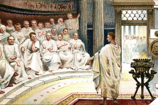 Drusus Before Senate.jpg