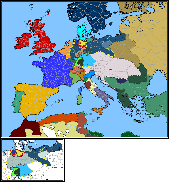 Europe After the Napoleonic Wars proposal with Germany.png