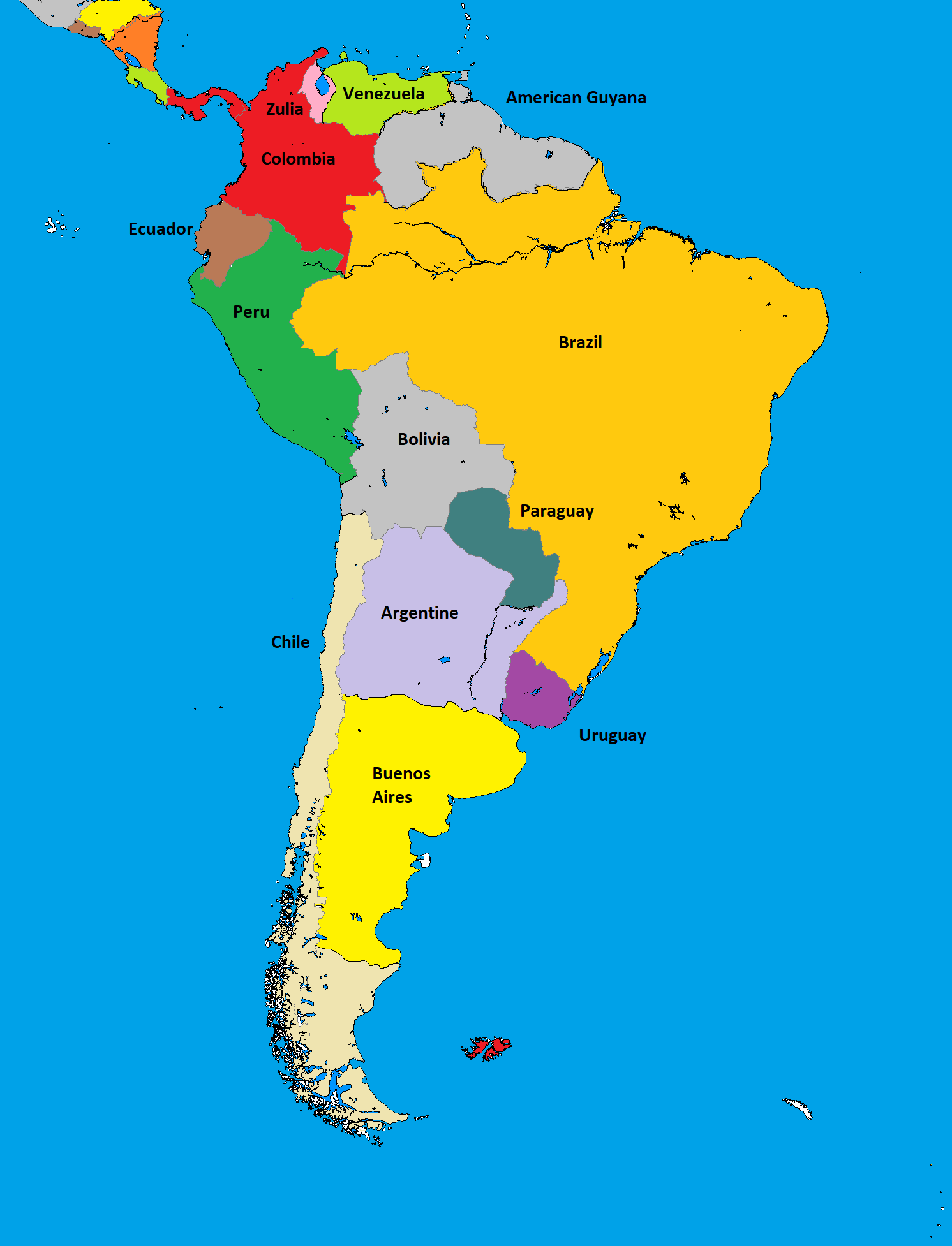Fenians - Map of South America - 1883.png
