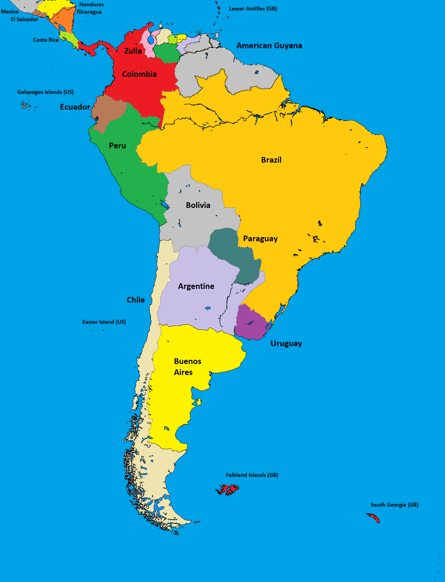 Fenians - Map of South America - 1885.png