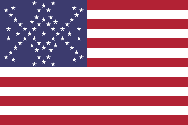 Flag - USNA 1959 (61 stars).png