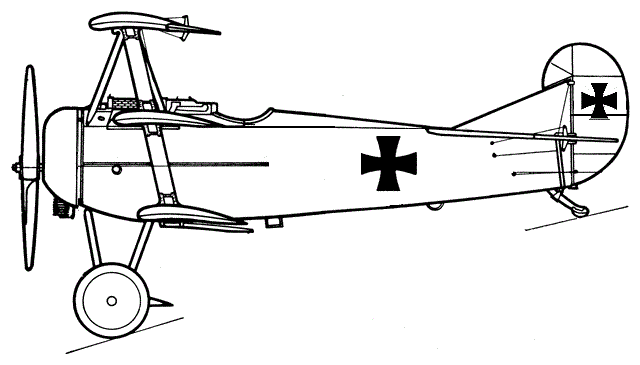 Fokker Dr.I-w-D.VII tail & D.VIII engine.gif