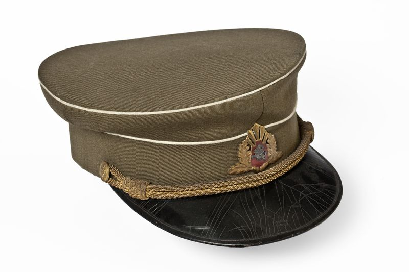 Hat_of_the_Military_Officer_of_the_Lithuanian_Army_with_Vytis_(Waikymas),_1930s.jpg