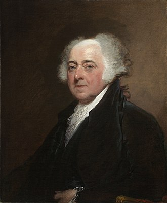 A Portrait of John Adams.