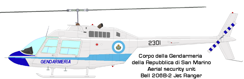 Letecká bezpečnostná jednotka San Marina - Bell Jet Ranger (Gendarmeria).png