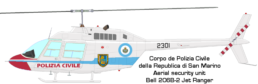 Letecká bezpečnostná jednotka San Marina - Bell Jet Ranger (Polizia Civile).png