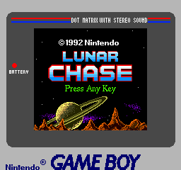 Lunar Chase Title Screen (Game Boy TV Adapter Version).png