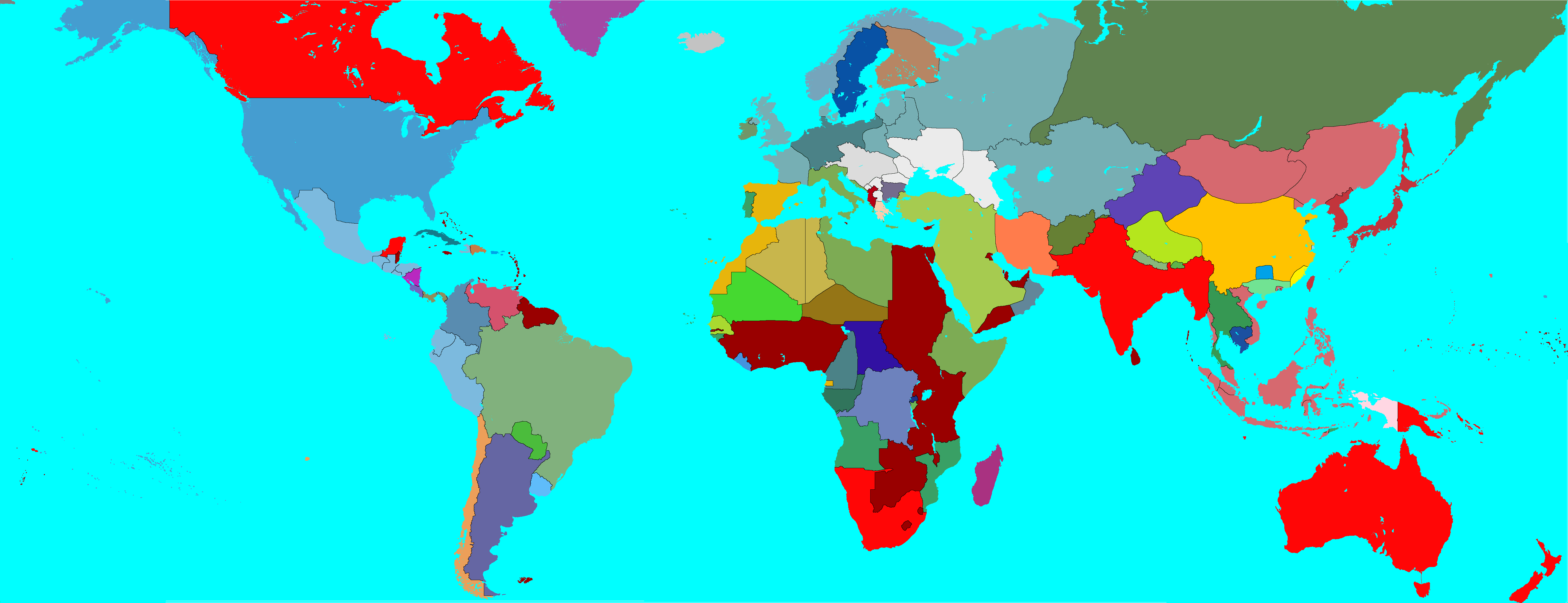 Map of the World, 30 August 1948.png