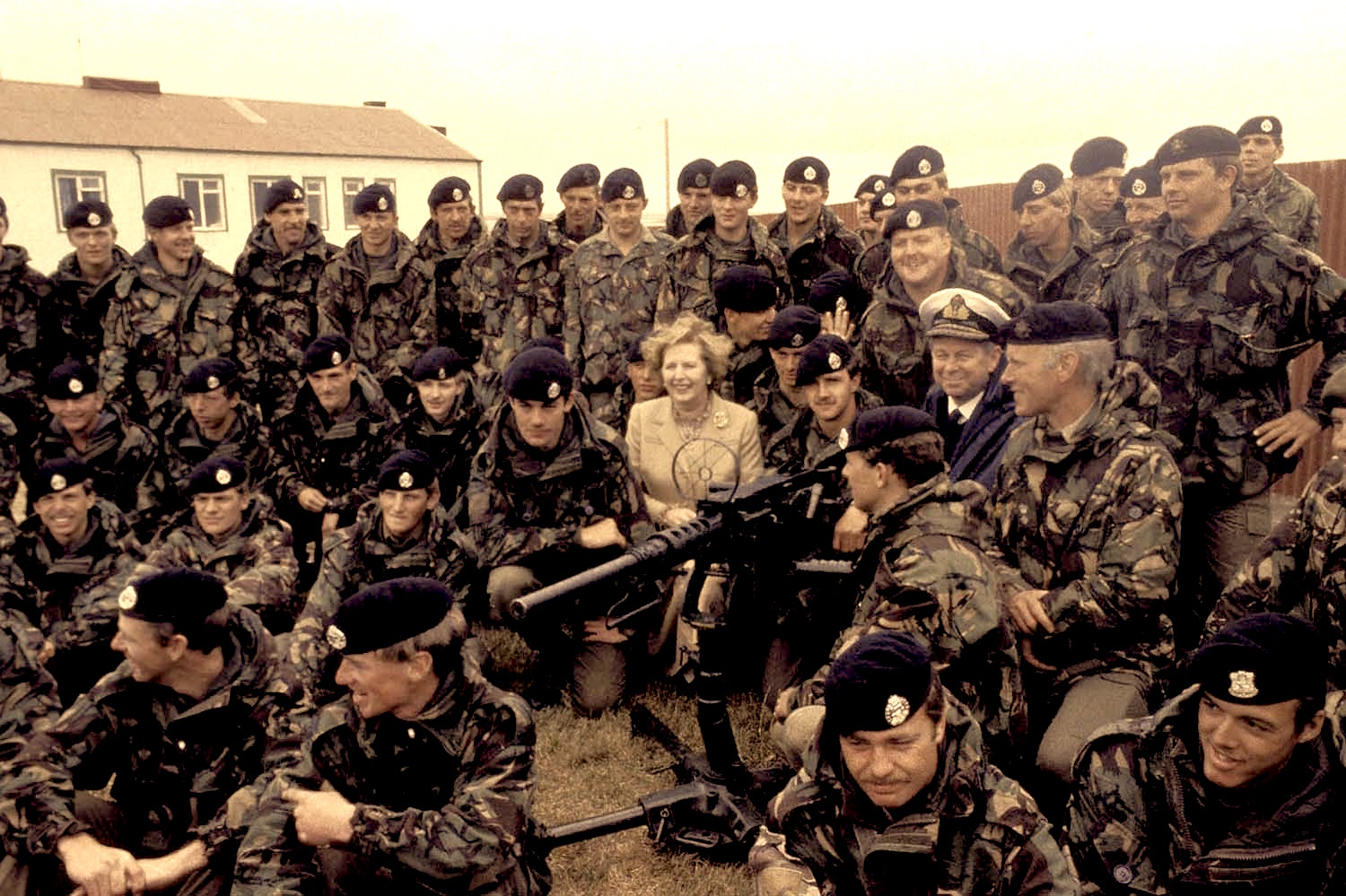 Margaret Thatcher in Falkland Islands after Argentina's surrender, 1983 2.jpg