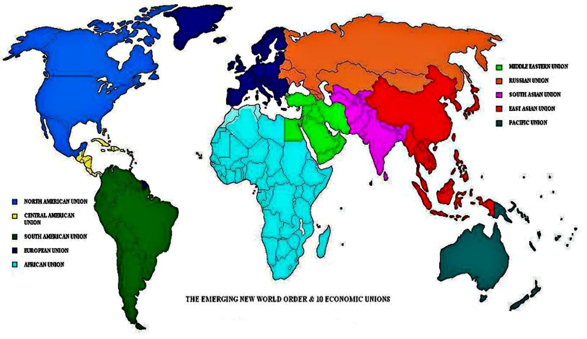 Оон регион. Карта нового мирового порядка. Новый мировой порядок карта.