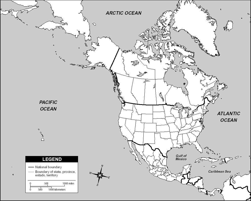 Столицы северной америки на контурной карте. Контурная карта США И Канады. Северная Америка политическая карта на русском. Карта Северной Америки с границами. Карта Северной и Южной Америки без стран.