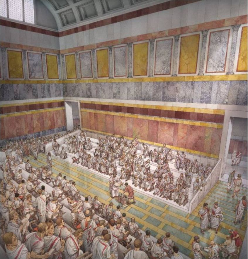 Parco archeologico del Colosseo - Auditoria di Adriano.jpg