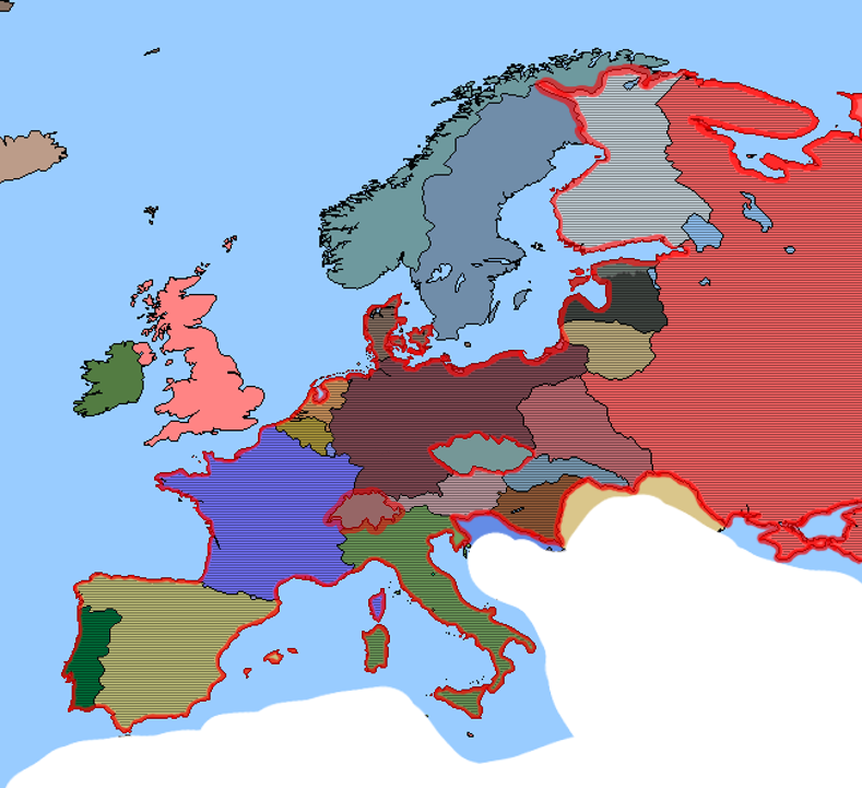 post ww2 union map.png