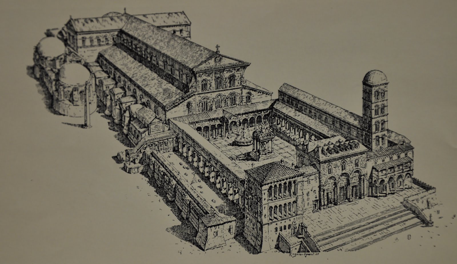 reconstruction of old basilica of st peter.JPG