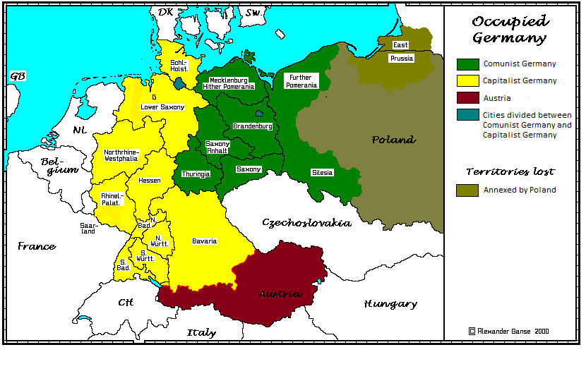 AHC: Different German Partition | alternatehistory.com