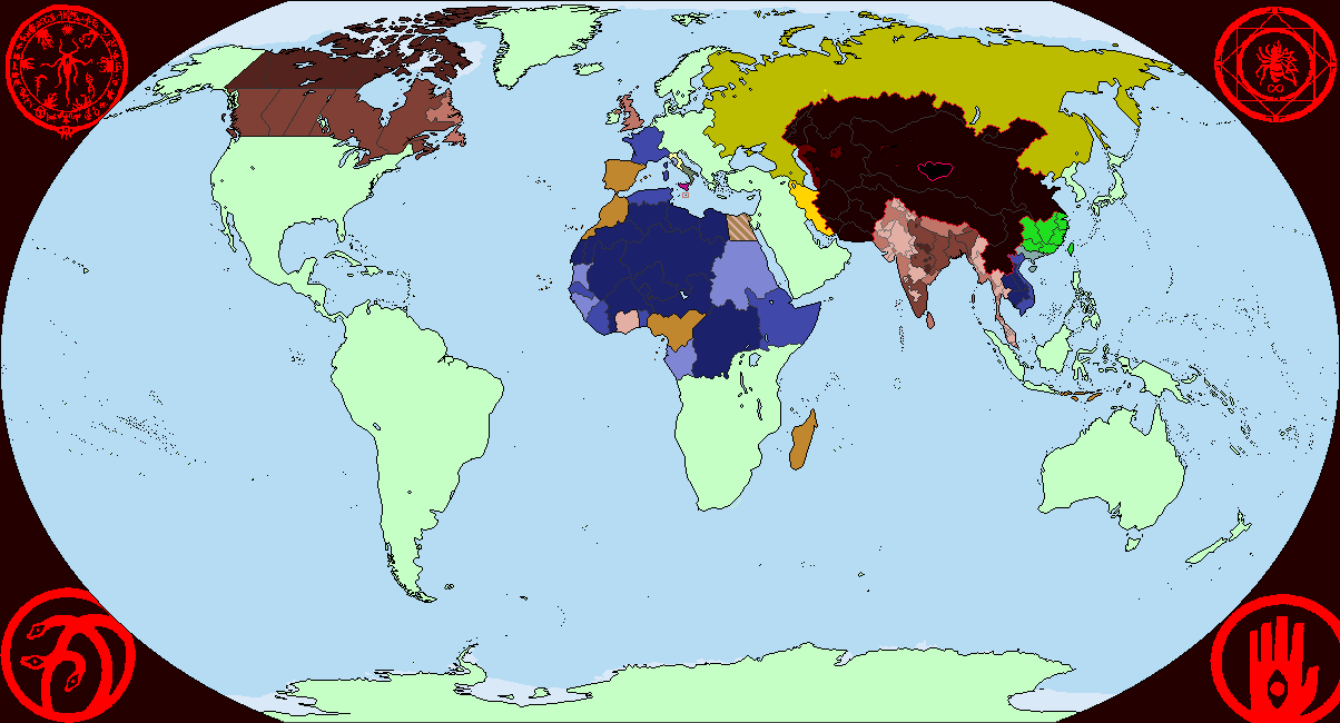 The Sarkic Empire in 2016 (SCP-610 Containment Breach Scenario) :  r/imaginarymaps