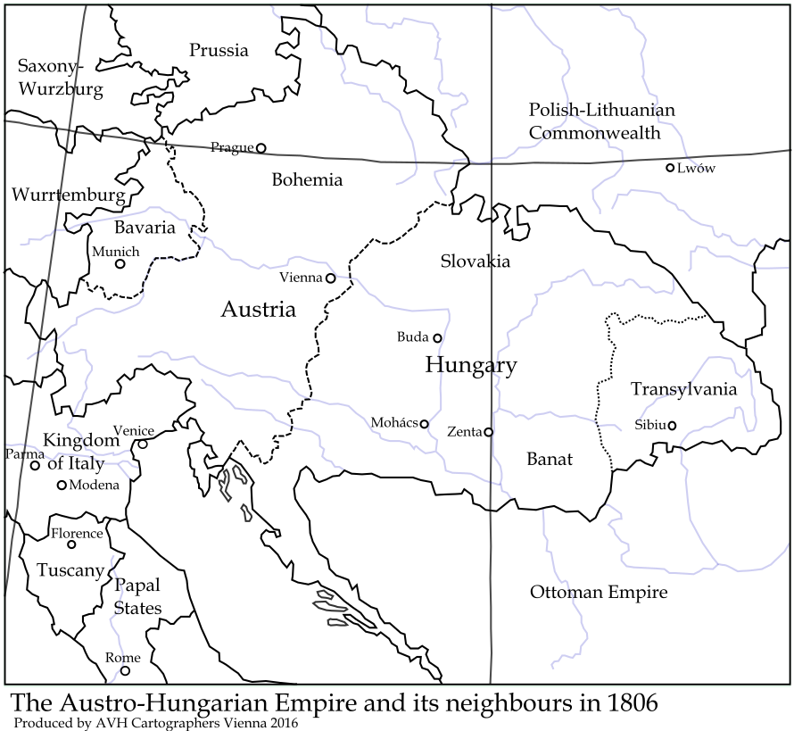 The Austro-Hungarian Empire in 1806 in the FWK Universe.PNG