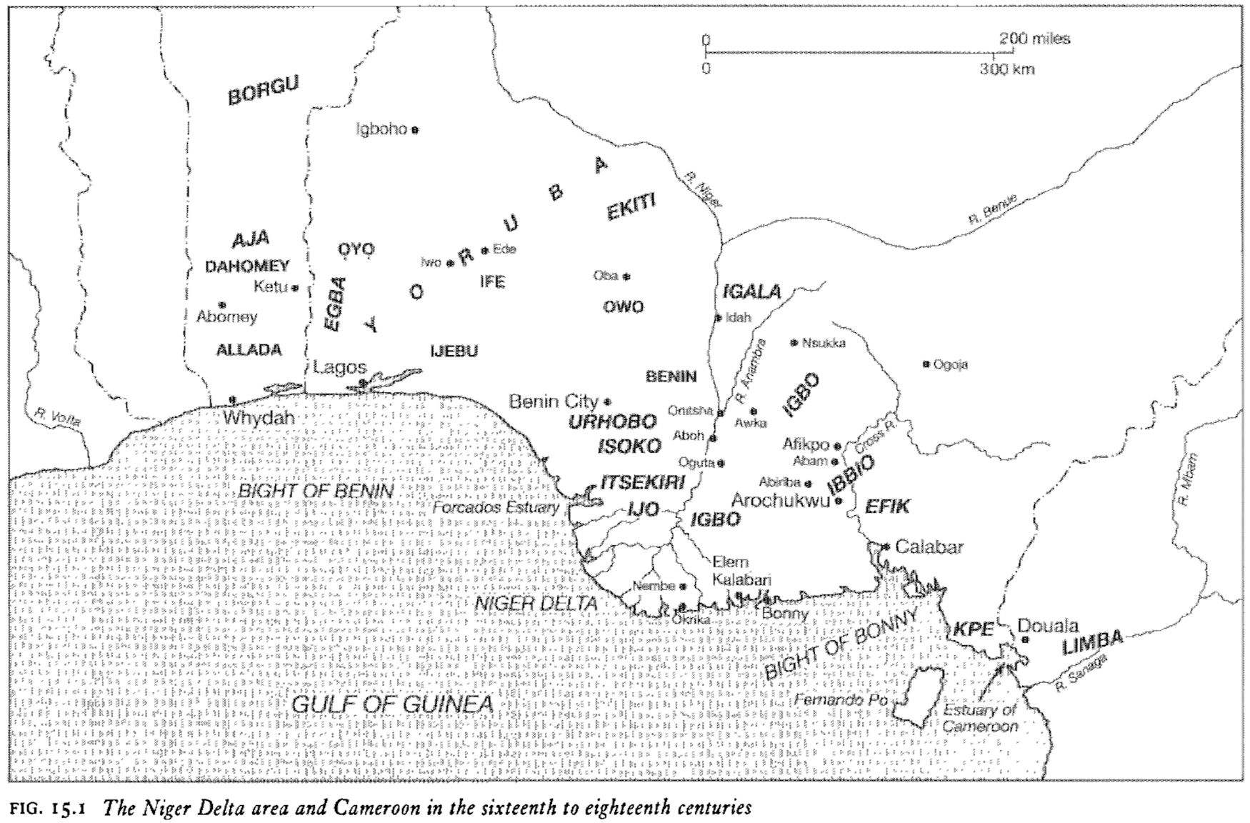 The Niger Delta area and Cameroon in the sixteenth to eighteenth centuries -.png