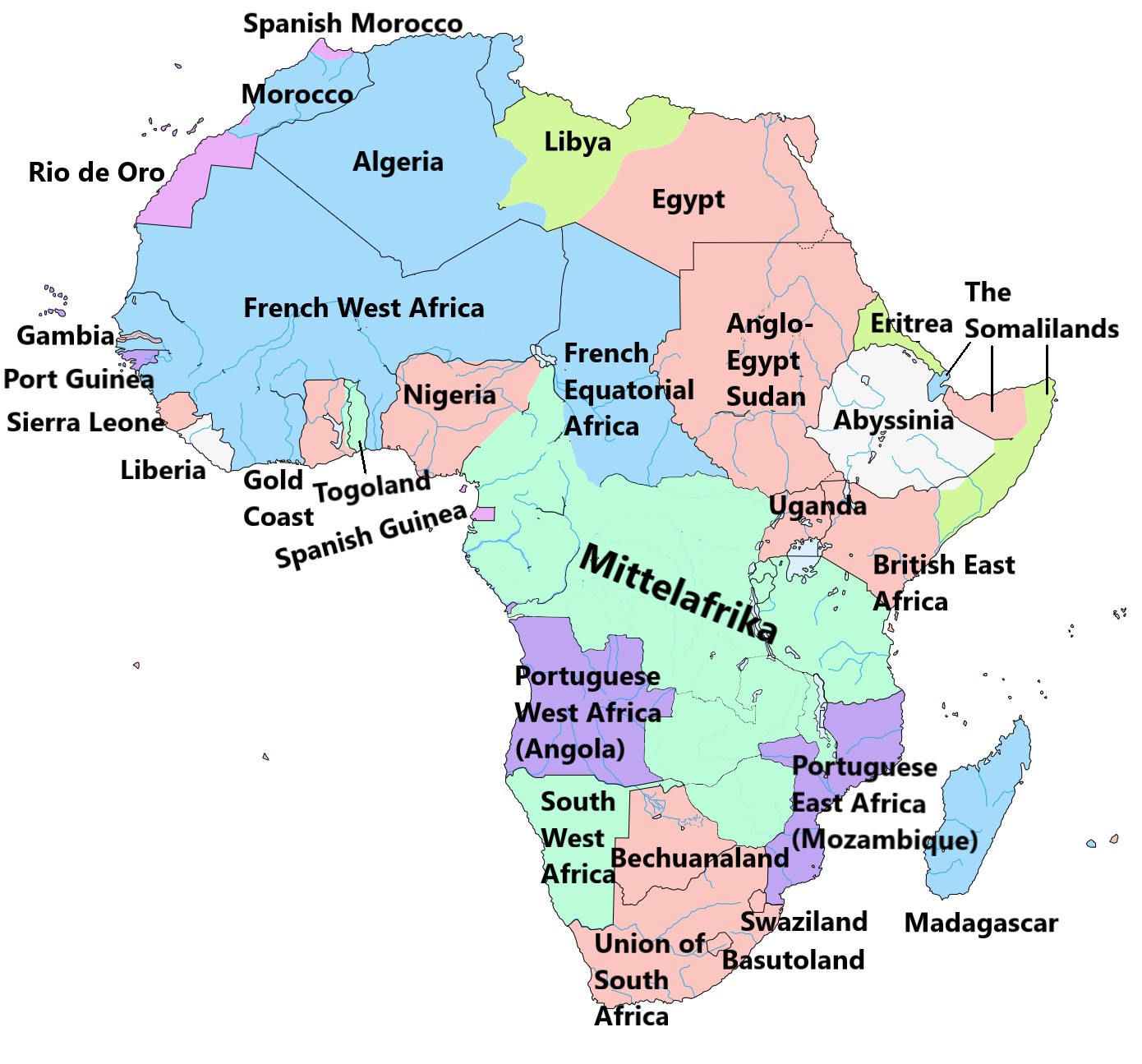 Крупнейшая страна западной африки. Западная Африка на карте. Юго Западная Африка на карте. Юго Запад Африки.