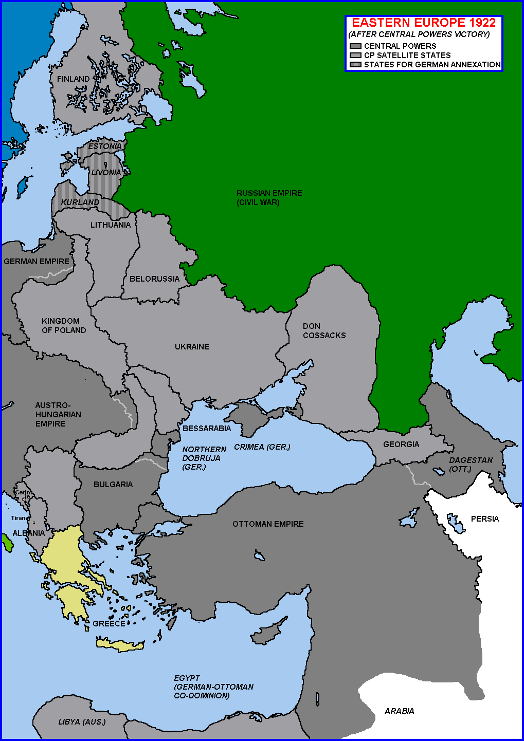 brest litovsk treaty map