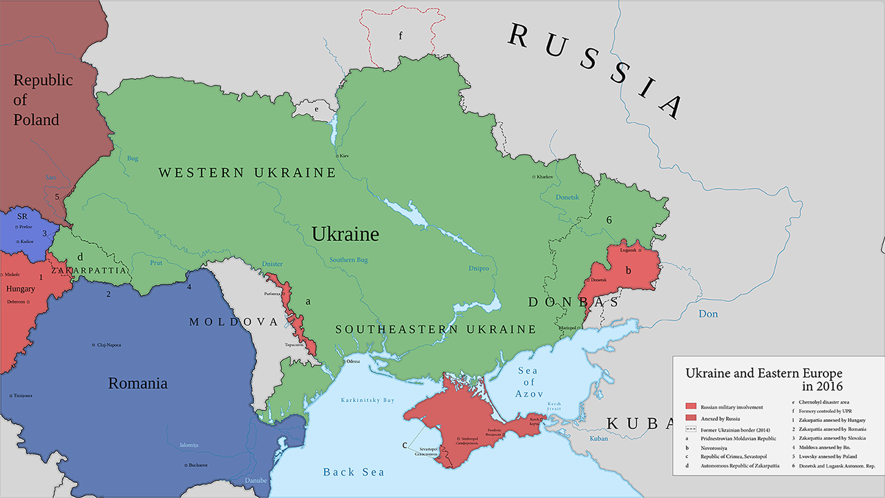 Ukraine And East Of Europe
