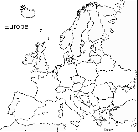 New Outline Map for Europe | alternatehistory.com