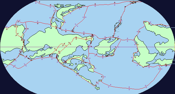 Worldbuilding II continents and tectonics micro-Worlda.png