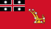 Flag of Peoples Republic of New Zealand (1940-1957) and Peoples Republic of Aotearoa (1957-1991).png