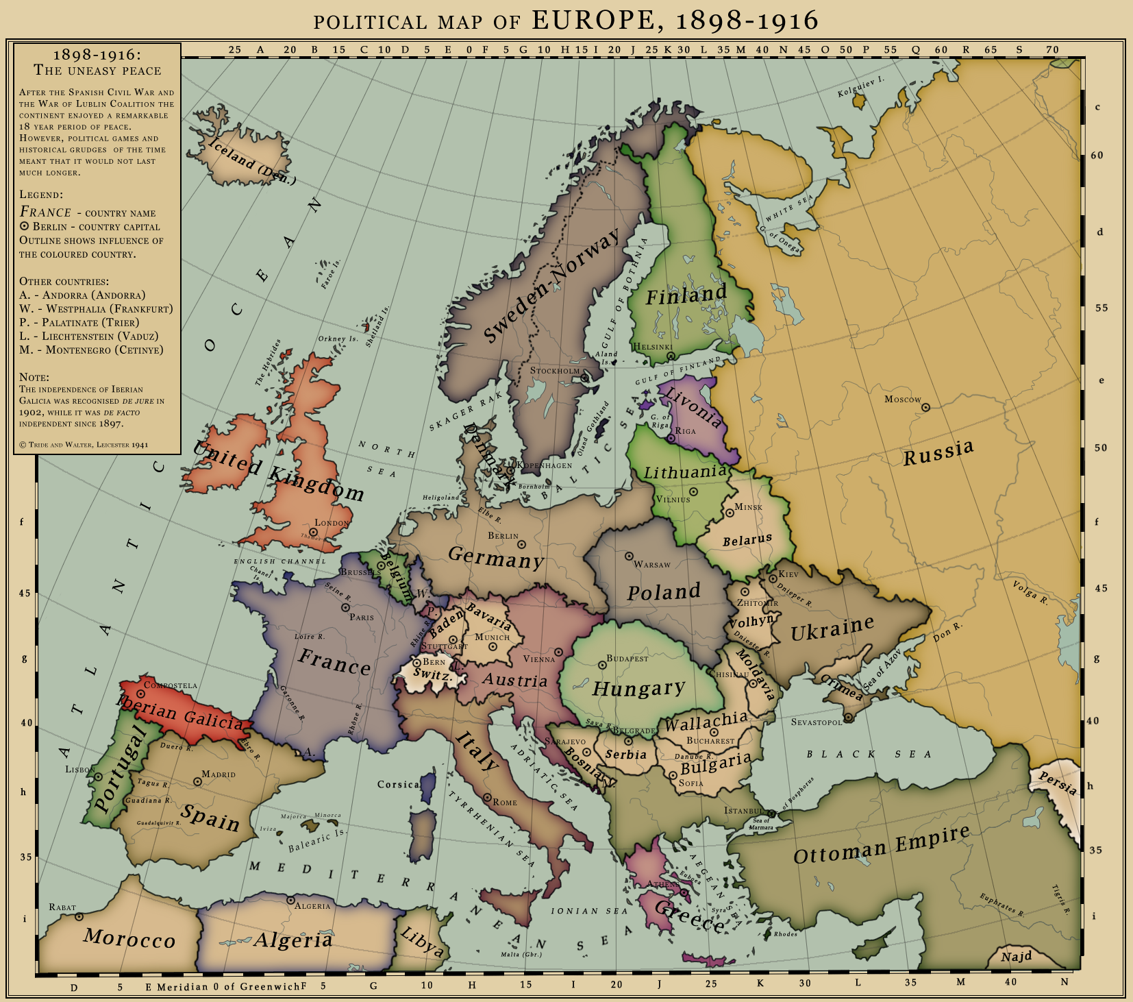 Страны европы во 2 половине 20 века. Европейская карта 19 века. Карта Европы в начале 19 века политическая. Карта Европы в конце 19 века. Политическая карта Европы 19 век.