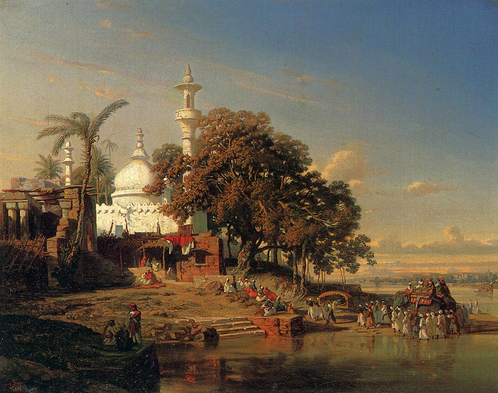 Auguste_Borget%27s_oil_on_canvas_painting_%27An_Indian_Mosque_on_the_Hooghly_River_near_Calcutta%27,_1846.jpg