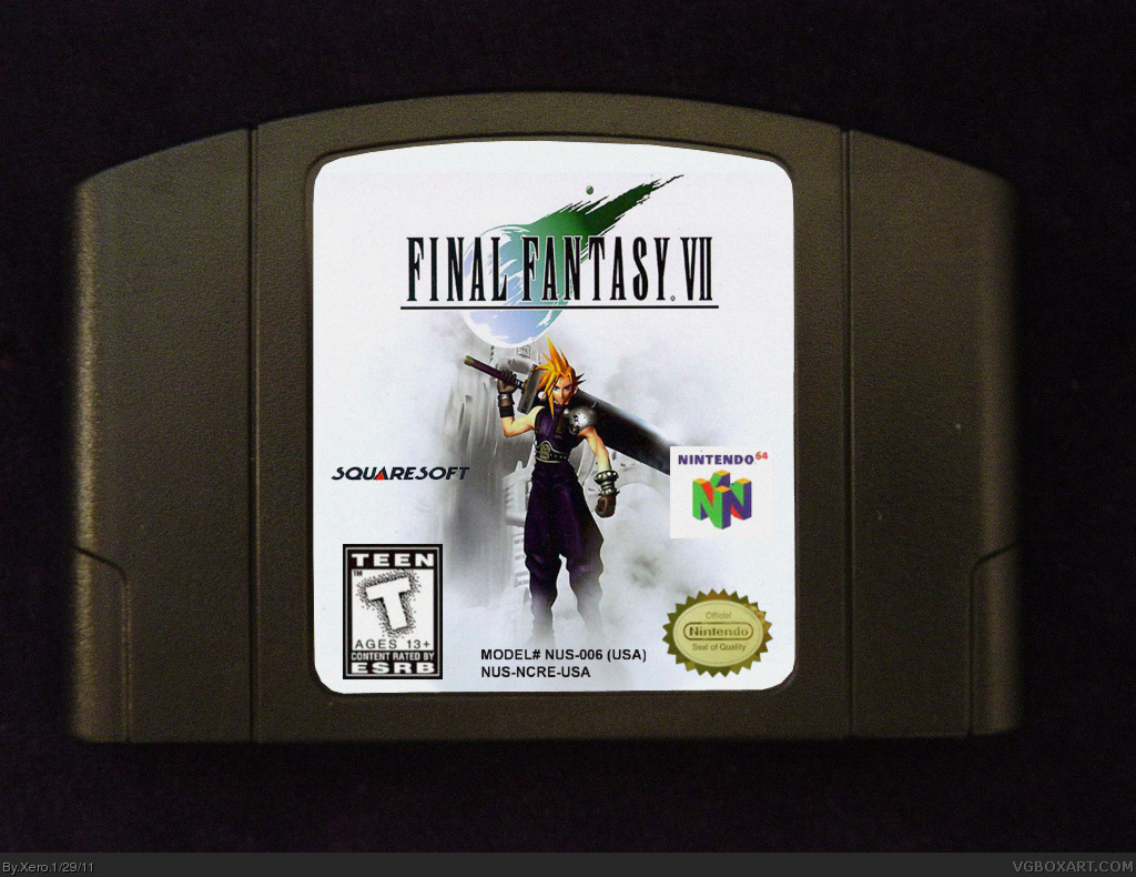 Nintendo 64 перевод. Final Fantasy VII NES обложка. Nintendo 64. Final Fantasy VII Snes. Финальная фантазия игра на Нинтендо.