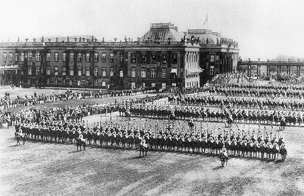 german-empire-kingdom-prussia-the-spring-parade-on-31may-before-ii-picture-id548796133