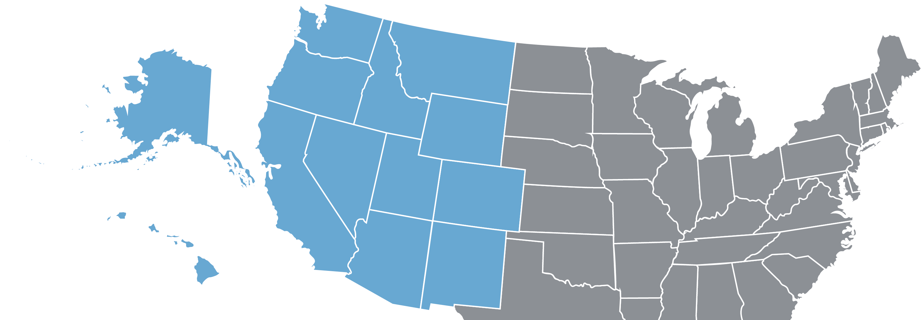 Western United States. West States. Western Regions. Western states