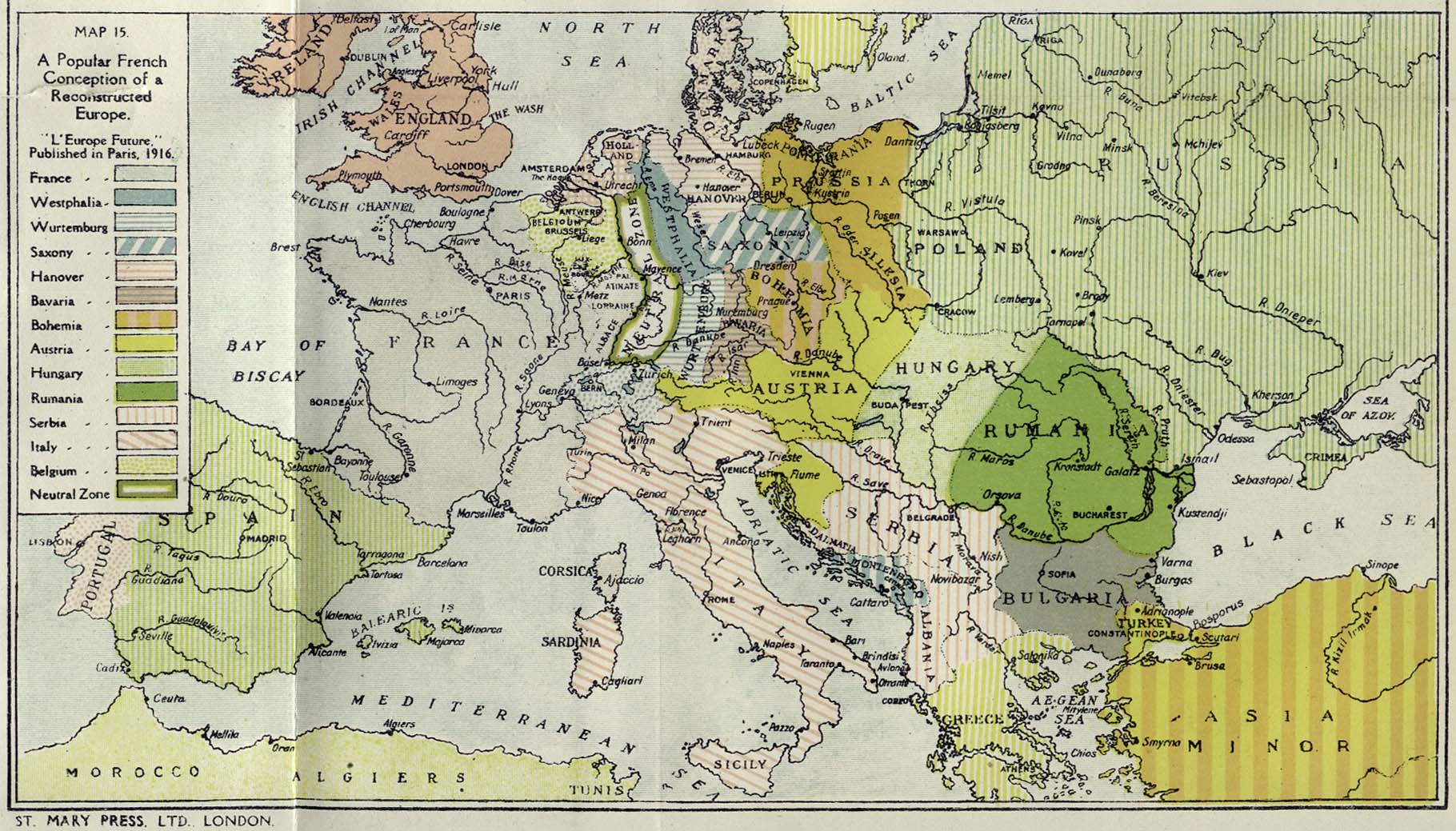 Бывшие владения германии. Карта Европы 1916 года. Политическая карта Европы 1914-1918. Политическая карта Европы 1918.