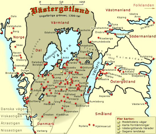 Västergötland develops as an independent kingdom | alternatehistory.com