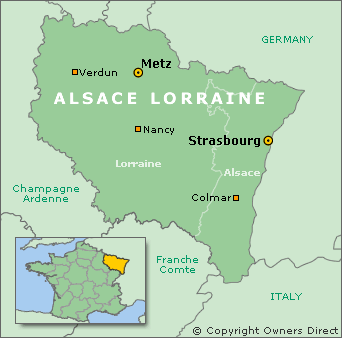 alsace lorraine region of france